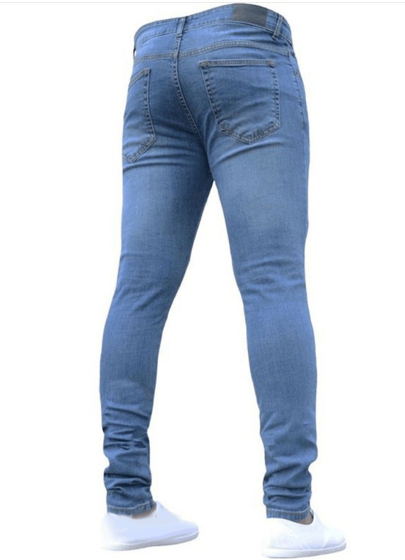 2021 Amazon EBay Independent Station Men's European and American Explosions Tight Leggings Men's Jeans