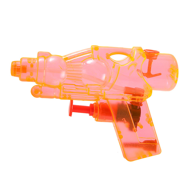 Plastic transparent hand-held small water gun Beach children's water toy children's toy water gun mini water gun toy