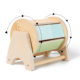 Montessori Textile Drum Wooden Coin Box Wooden Permanent Target Box Cross-border Montessori Early Education Aids