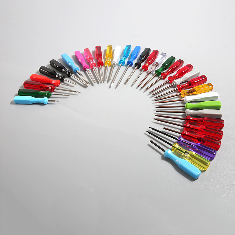 Square screwdriver transparent cross one-word plum blossom five-corner mini screwdriver screwdriver screwdriver screwdriver screwdriver