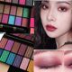 New GLAZZI24 color eye shadow 4 color blush 4 Color Lip Glaze 2 color powder cake cotton Brush Mascara makeup suit