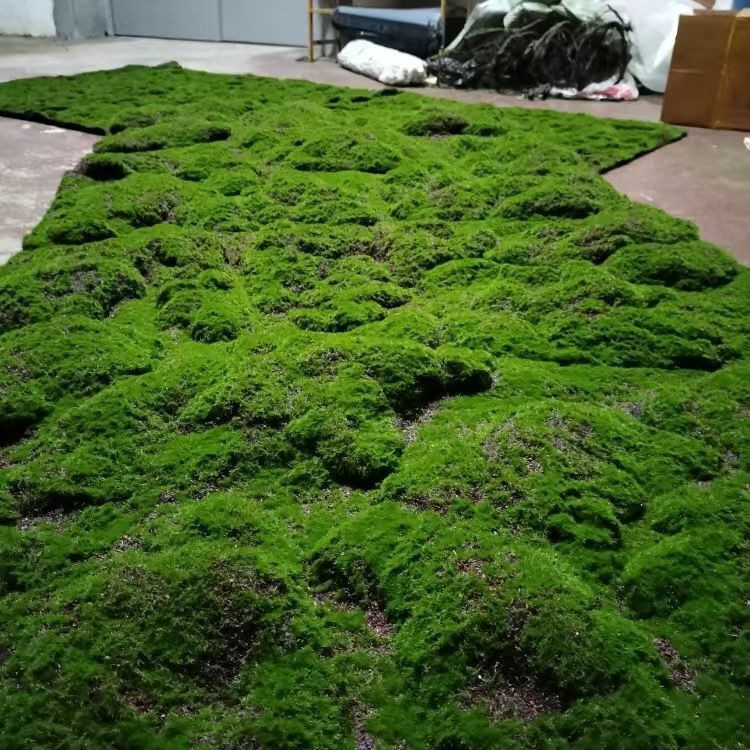 偽のコケのシミュレーションの苔の草の皮の芝生の造景の盆栽の人工diyは生の小さい景観の緑をまねて装飾を植えます。|undefined