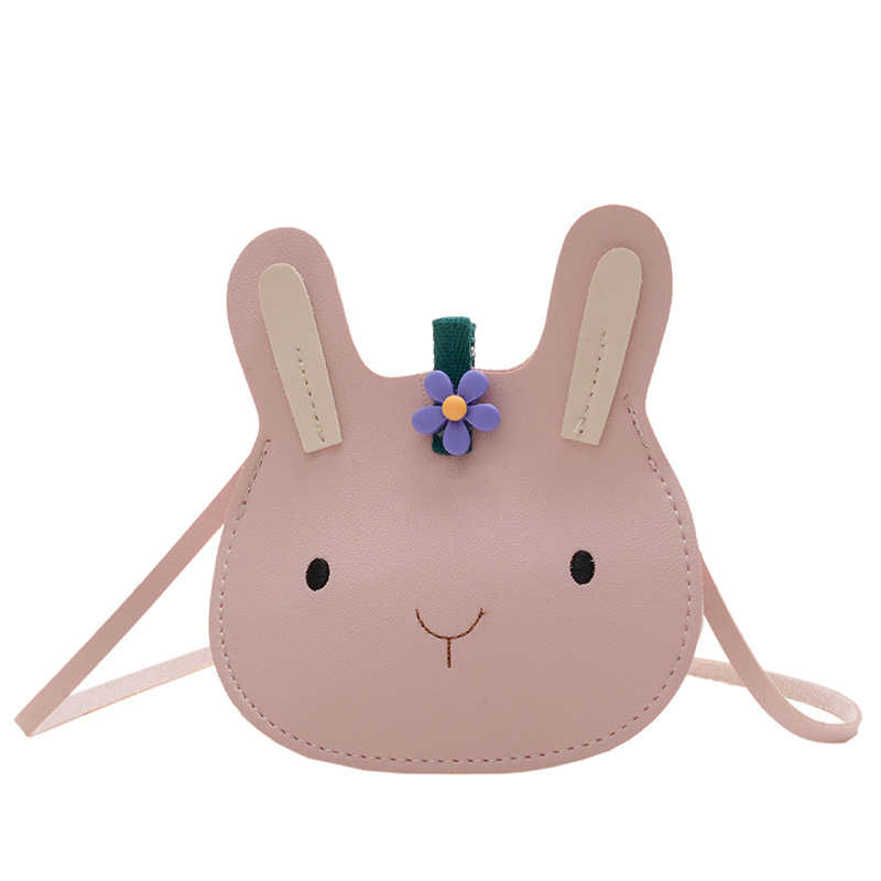 Baby's Coin Purse 2024 New Bunny Girl Shoulder Decorative Small Bag Cartoon Boy Mini Crossbody Bag