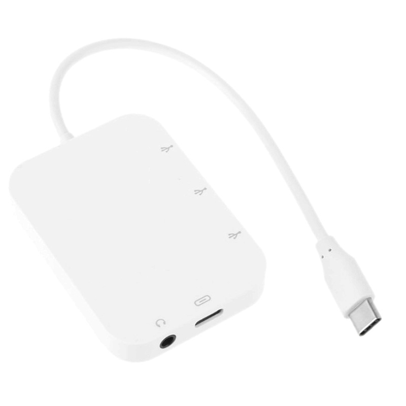 usb hub sound card type c multi-function converter pd fast charging mobile phone tablet OTG office one point three