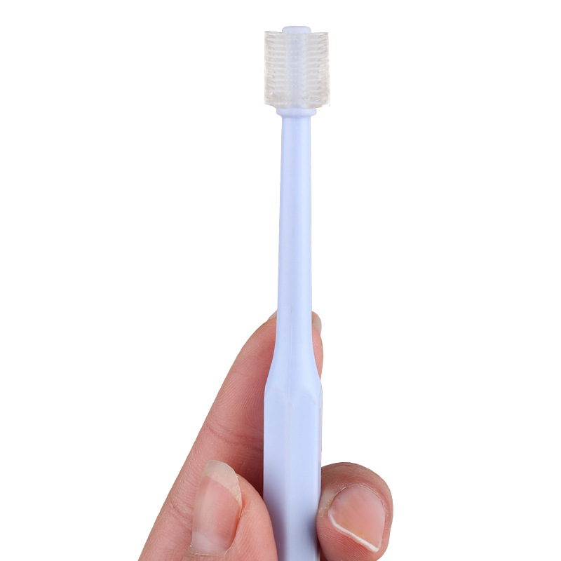 Pet oral cleaning pet toothbrush 360 degree toothbrush cat dog toothbrush supplies pet cleaning teeth