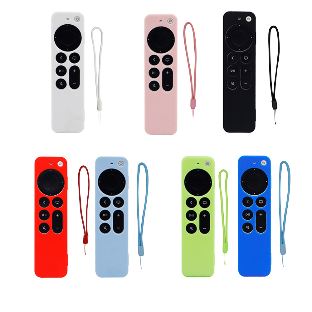 Suitable for apple TV 2021 remote control all-inclusive silicone protective cover factory spot luminous