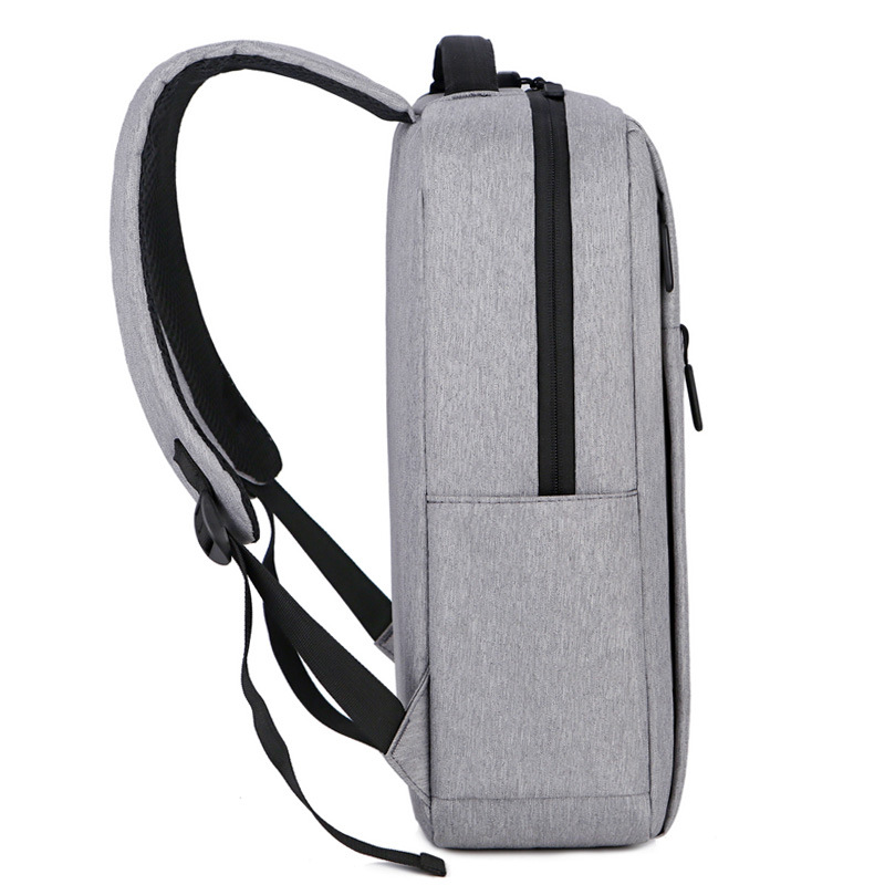Cross-Border Laptop Backpack simple large capacity printing business computer bag USB charging backpack wholesale
