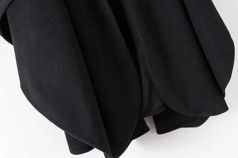 Dunklen stil Europäischen und Amerikanischen herbst und winter mit kapuze langen umhang mantel mode lässig frauen kleidung 22 neue lose wolle schal_voghion.com