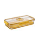 7007 Chronograph Preservation Box Yellow Small Long