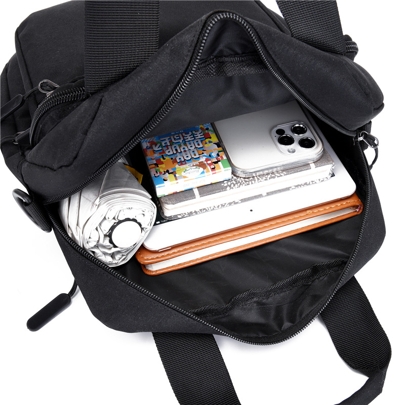 Men's Bag Spot Large Capacity Business Bag Lightweight Oxford Cloth Bag New Men's Crossbody Bag Casual Travel Shoulder Bag