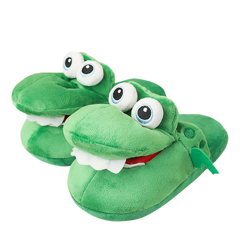 Tiktok same style Ledi funny crocodile can reach open mouth fish slippers Xiao Di crocodile slippers can dance small crocodile Internet celebrity