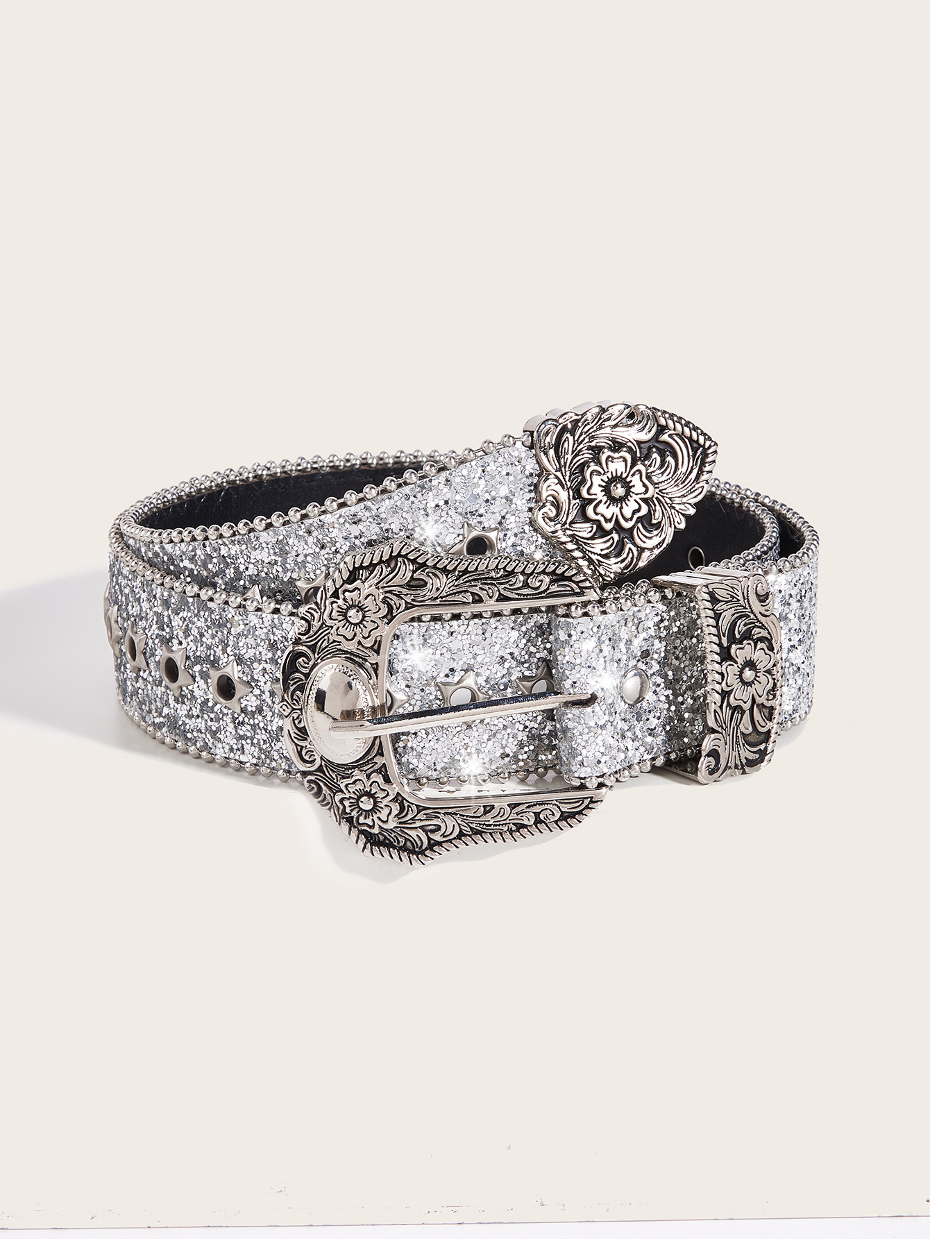 Gürtel Damen Amerikanischer Stil Vintage Dekoratives Kleid mit Anzug Ins Style Markante Gürtel Subkultur Schwarzer Gürtel_voghion.com