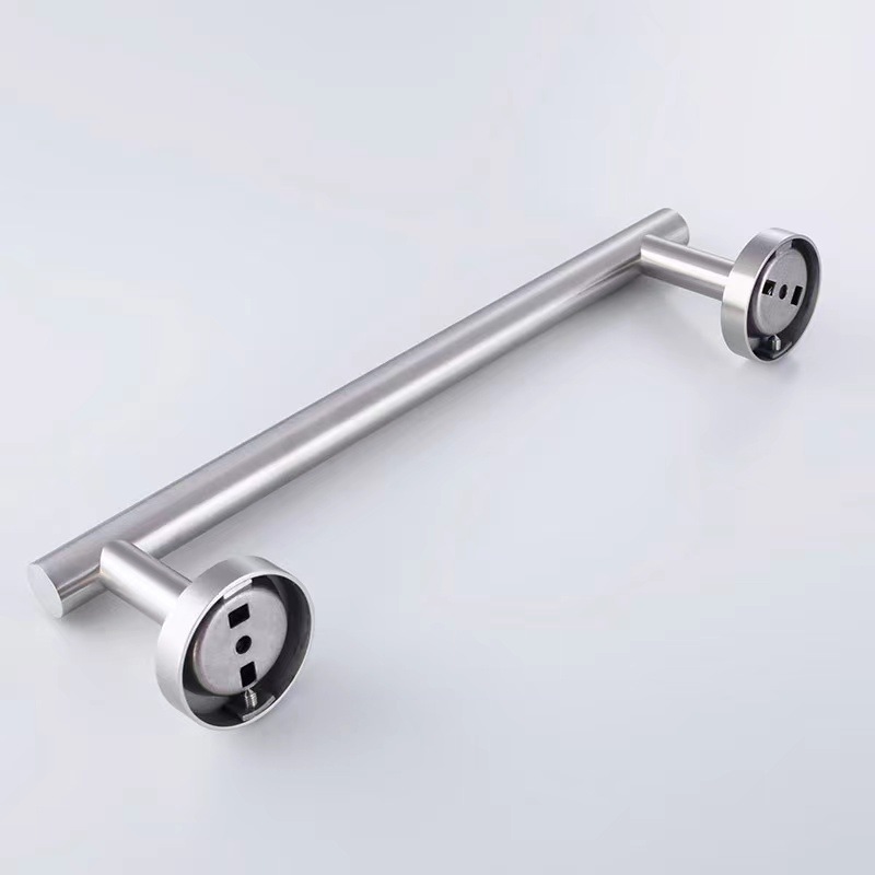 Cross-border Direct Supply Punch-free Towel Rack Bath Towel Rack Bathroom Small Size Slipper Rack Single-pole Towel Rack