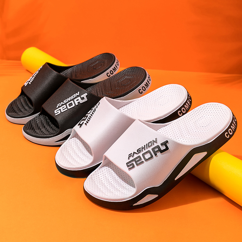 Men's Slippers Men's Summer 2022 New Home Outdoor Wear Household Four Seasons Slippers Outdoor Non-slip Wear-resistant