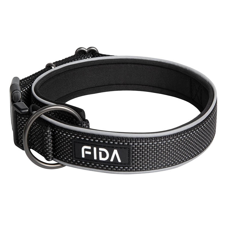 Nylon reflective pet collar dog collar rope strap Feida Amazon popular dog collar wholesale collar