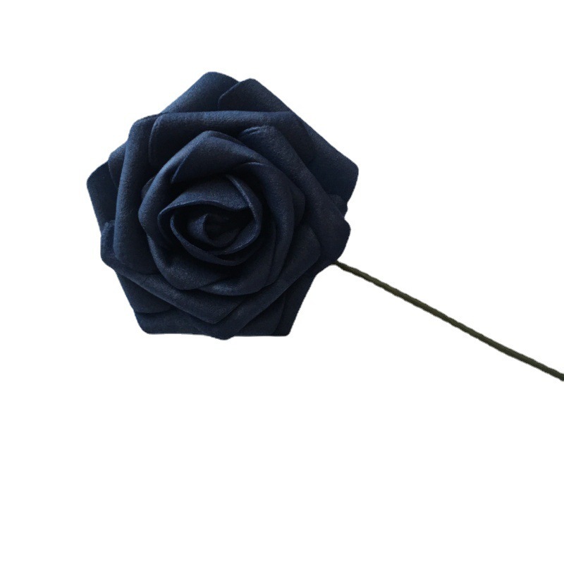 シミュレーションpe染色バラの結婚式の恋人の手は花の箱の泡の偽の花の家の花の装飾を持ちます。|undefined