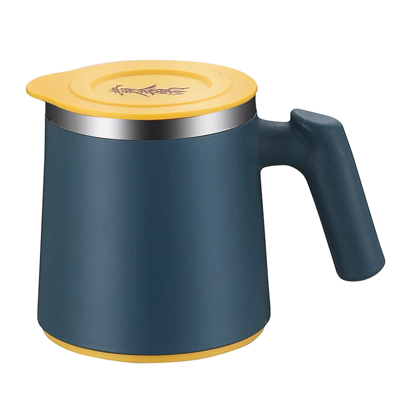 304 stainless steel mug high-looking coffee cup portable office insulation student water cup stainless steel cup customization