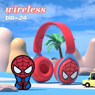 Cross-border new Y08 cartoon headset Bluetooth headset foldable support FM factory direct support generation