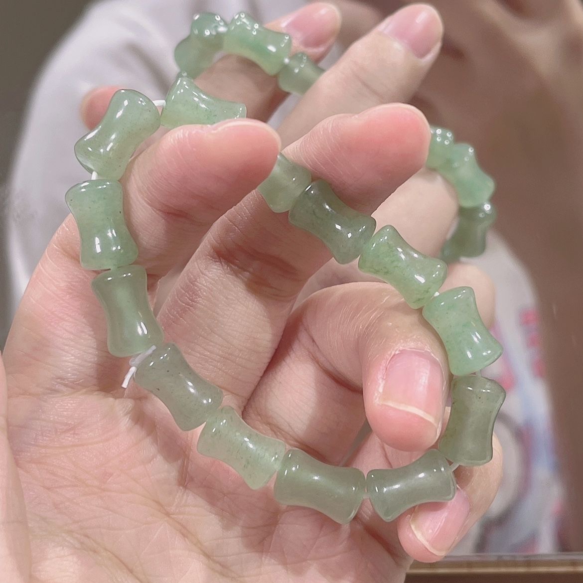 竹節手鍊女中國風新中式冰涼青竹手串閨蜜情侶禮物批發