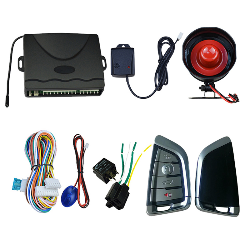 Car Immobilizer manufacturer central lock remote control vibration sensor modification alarm car anti-theft device