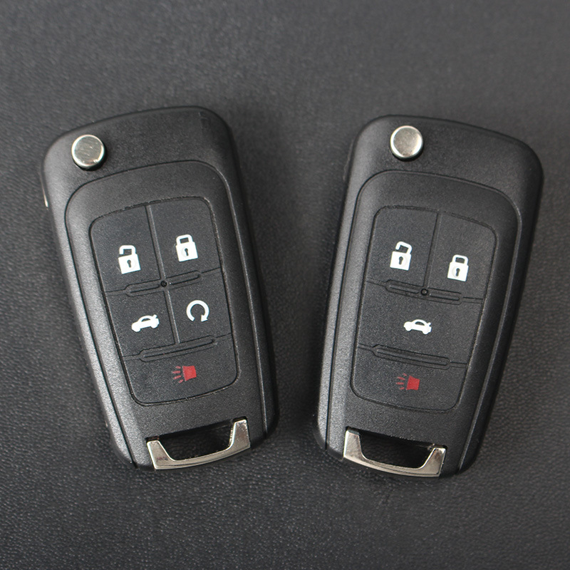 Cross-border wholesale applicable Buick Chevrolet car key shell LaCrosse 2-button 3-button car remote control key shell
