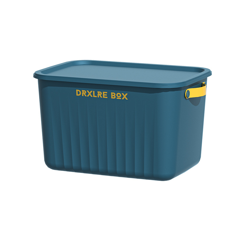 Storage Box Home Thickened Large Capacity Plastic Clothes Finishing Box Snack Storage Box Toy Storage Box Storage Basket