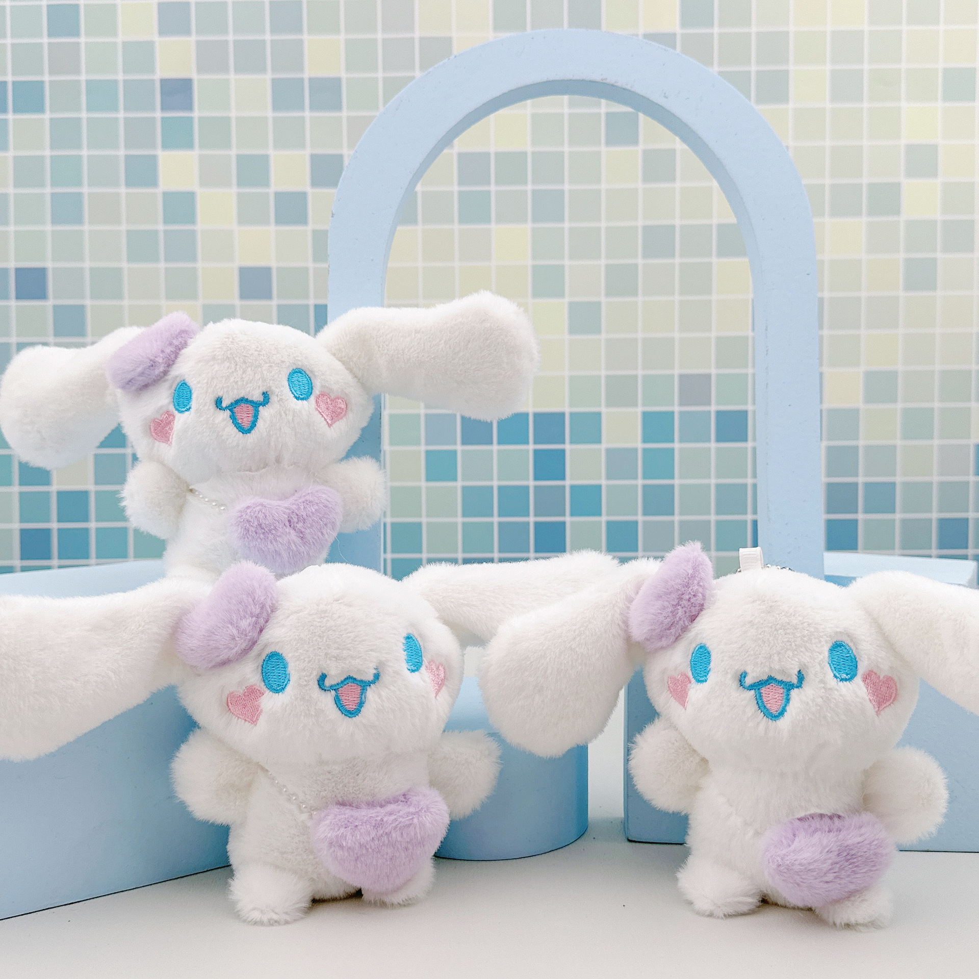 Plush Jade Gui Dog Keychain Toy Wholesale Cartoon Gift Doll Cute Bag Pendant Key Chain Small Gift