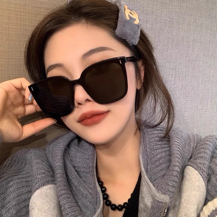 2024 new gm sunglasses women's summer high-end sense driving polarized UV protection sunglasses glasses moisture sunscreen big face
