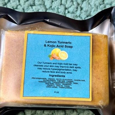 Europe and the United States TK turmeric soap lemon soap kojic acid soap ginger handmade cold soap bath soap