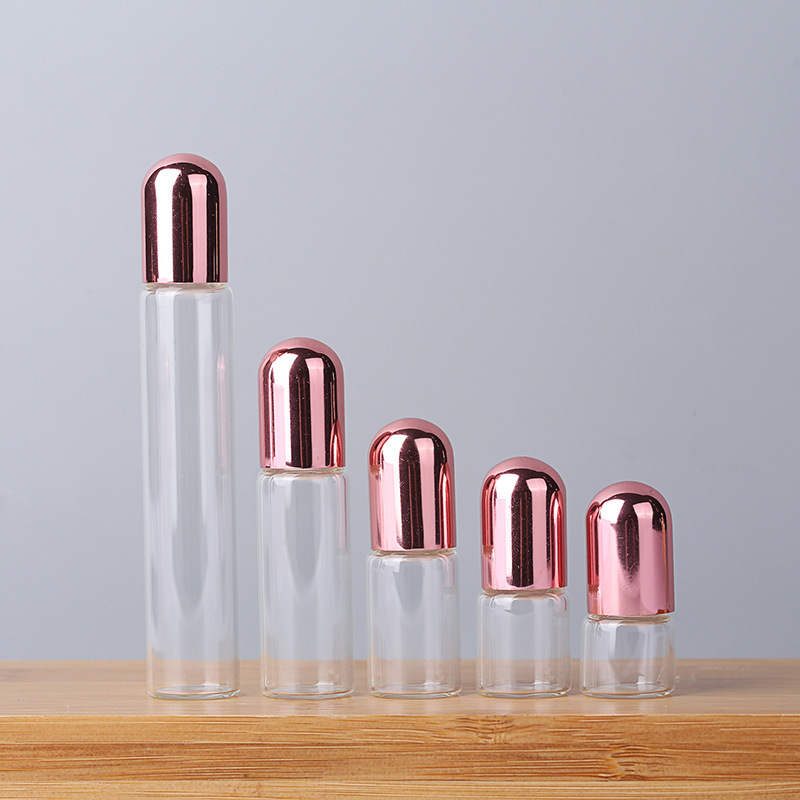 1ML2ML3ML5ML10ML cosmetic glass perfume ball bottle small sample walking ball bottle essence oil bottle