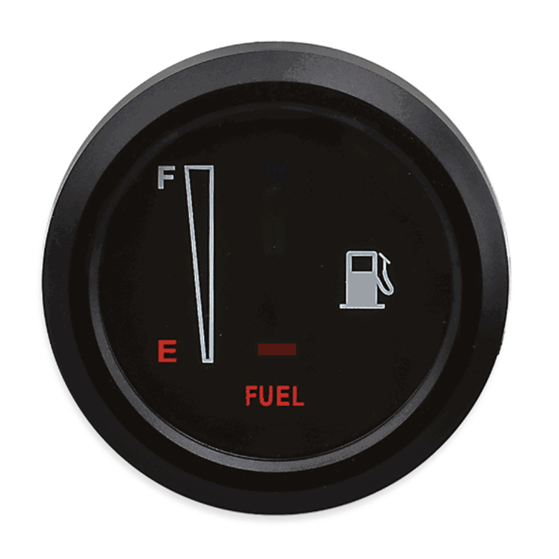 Cross-border modified 12V car and motorcycle modified LED straight bar display fuel gauge 2 inch blue light fuel gauge