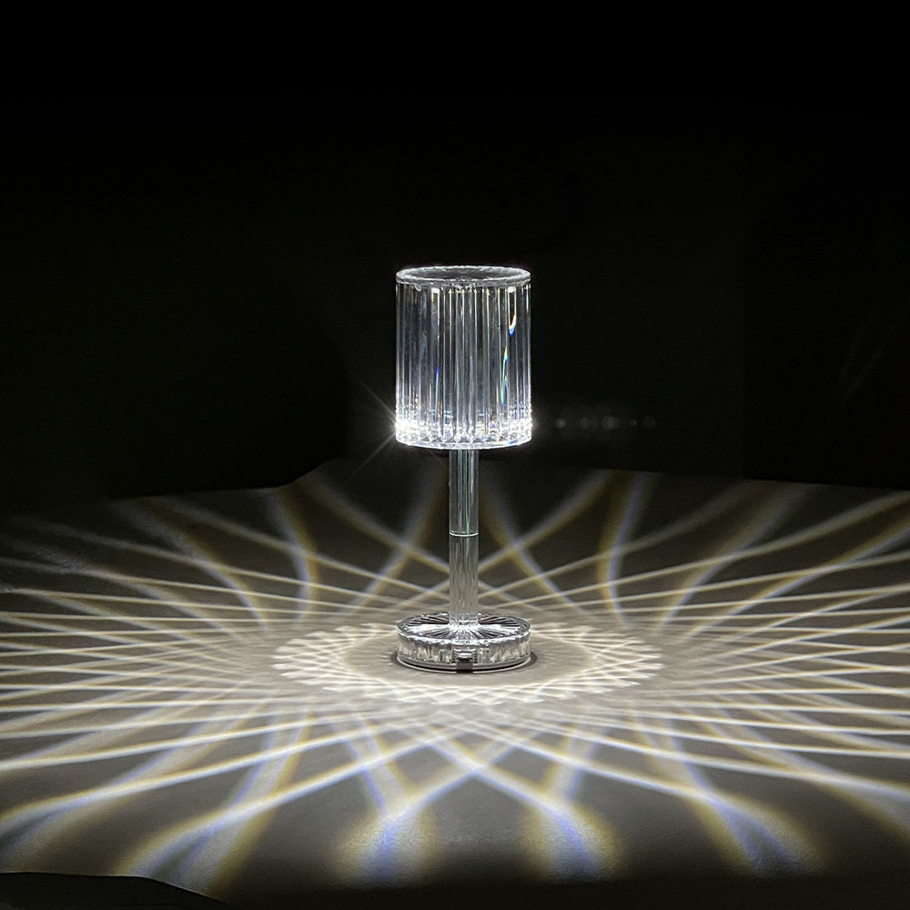 A generation of hair/cross-border dedicated to Gatsby line atmosphere night light LED bedroom bedside acrylic gift lamp