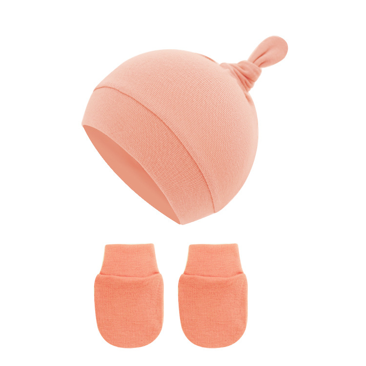 2023 Amazon Foreign Trade Baby Joo Cap Children's Pacifier Cap Single Layer Thin Baby Pullover Cap Baby Hat