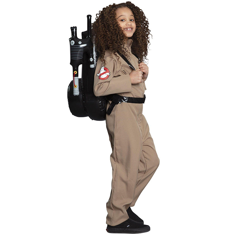 Cross Border Halloween Party Ghostbusters One Piece Costume Kids cosplay Proton Inflatable Backpack Gun