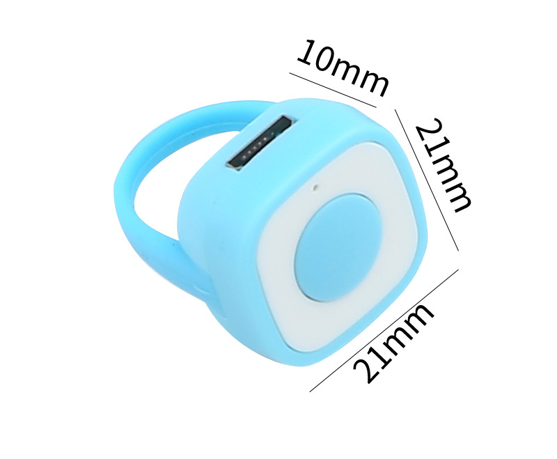 Fingertip Bluetooth remote control ring Bluetooth Selfie Click page turning mobile phone wireless camera controller