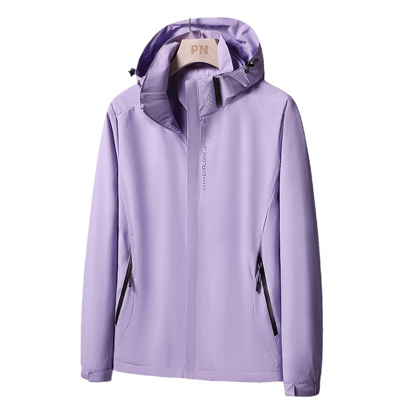 in stock 2 million Pieces 2024 Spring and Autumn Outdoor Thin Outer Jacket for Men and Women Waterproof Windproof Jacket for Men and Women