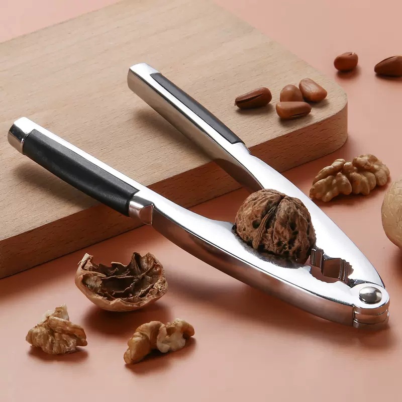 Walnut clip peeling kernel clip pecan tool household super thick real open walnut nut artifact small hazelnut pliers