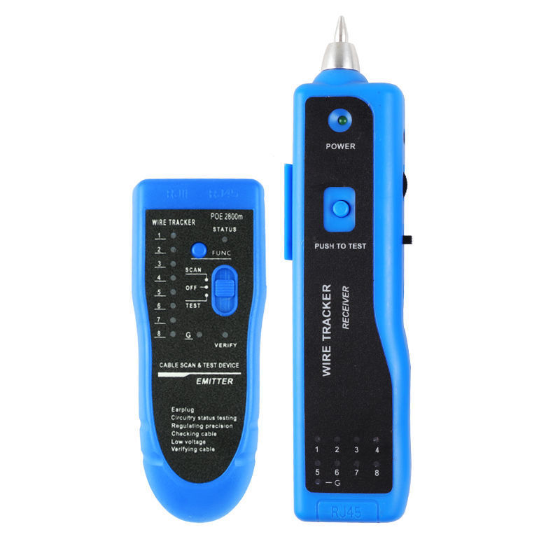 Multi-function telephone network line finder POE switch burn-proof tester network line inspection instrument line detector