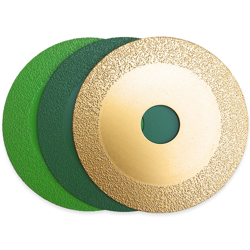Cross-border glass cutting piece ceramic tile Jade Crystal wine bottle frosted 15mm wide diamond thin saw blade grinding piece
