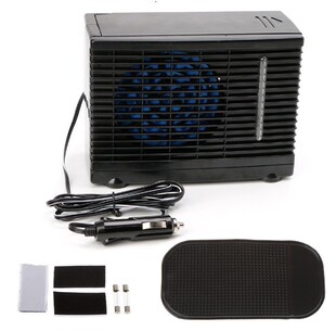 12V Car Refrigeration Air Conditioning Fan Air Cooler Multi-purpose Air Conditioning Fan Air Cooler Thickeneded Cross-border Packaging