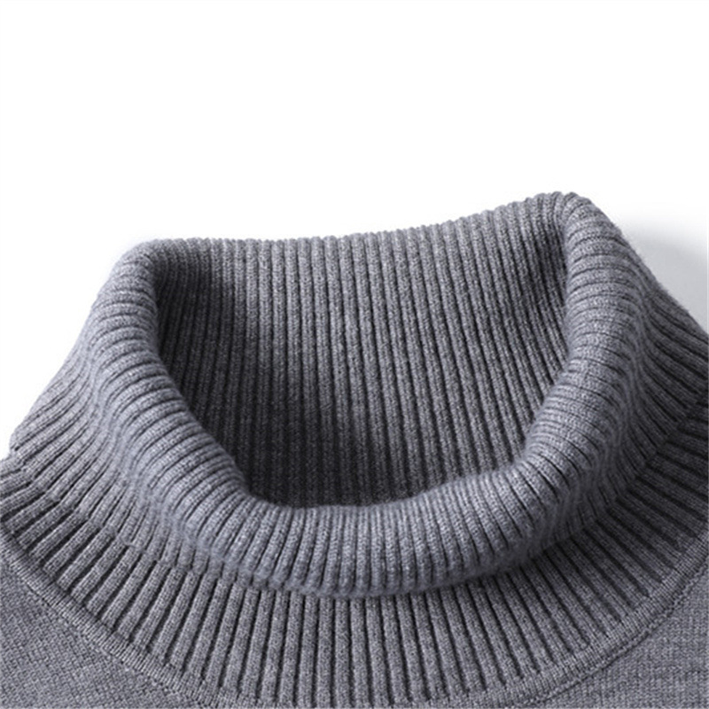 Cross-border foreign trade autumn and winter new casual men's pullover turtleneck men's casual sweater cross-border sweater