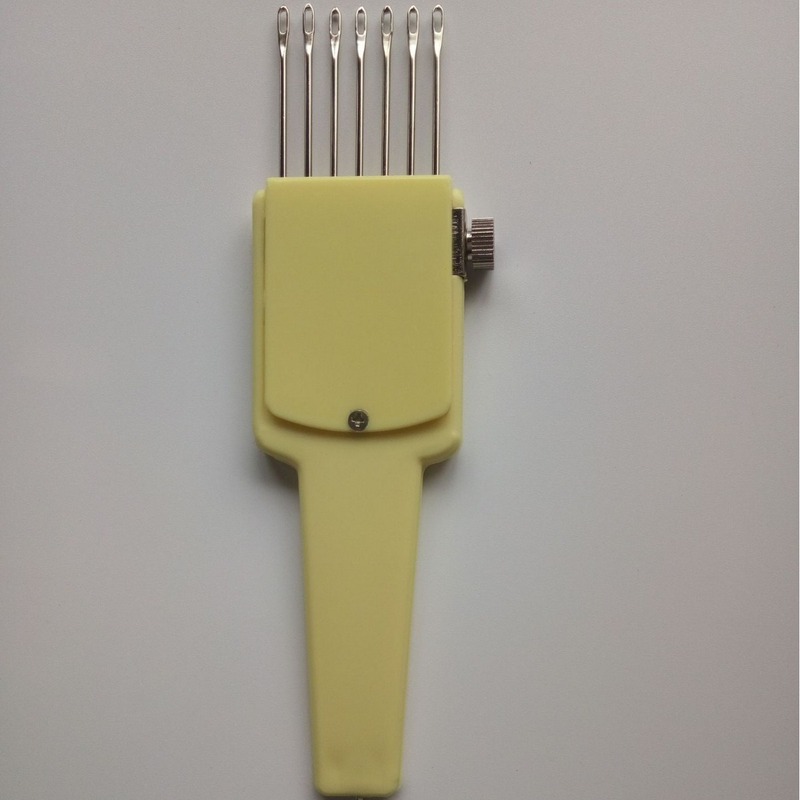 メーカー直販セーター編み機部品1 × 7は針を選ぶことが多く、伝線器が多く、針距離は4.5mmである|undefined