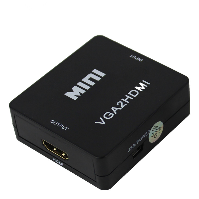 Converter HDMI to AV to HDMI to VGA VGA to HDMI to HDMI small white box RCA black