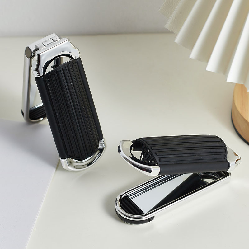 Taobao hot sale ins cross-border portable business trip comb mirror comb portable folding airbag comb anti-static
