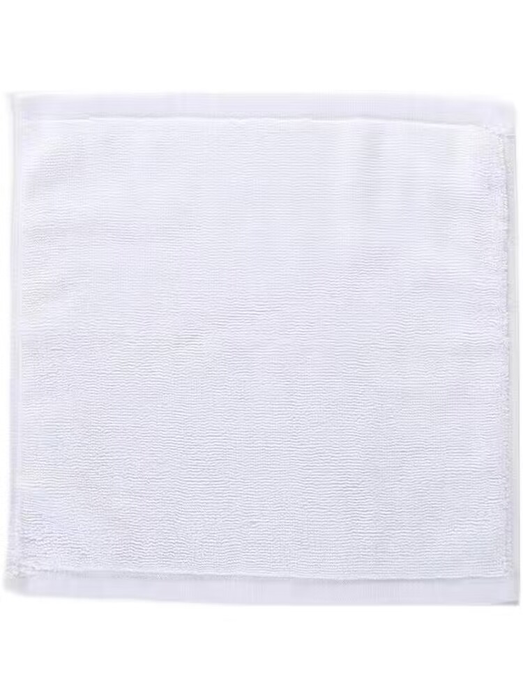 Cotton White small square towel hand-wiping restaurant Square small towel hot pot hotel kindergarten restaurant square Rag