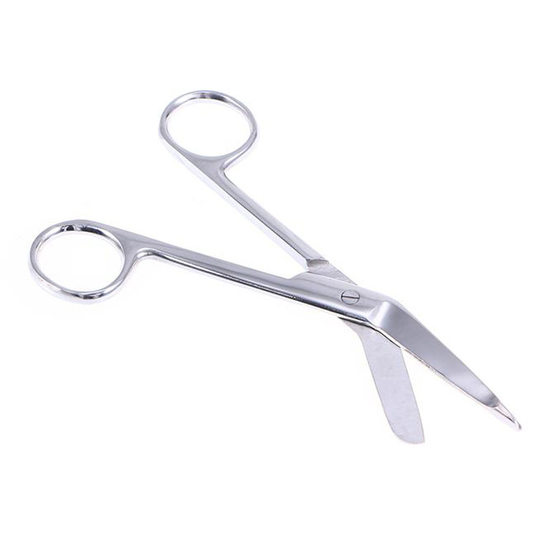 Gauze scissors stainless steel 14cm16cm18 dressing plaster bandage handle Nurse cloth sample scissors