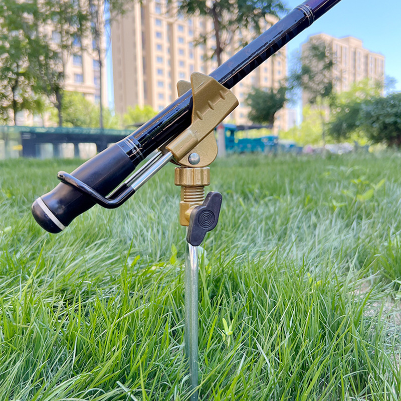 Luminous Hand-Sea Dual-Purpose Battery Bracket Adjustable Metal Fishing Bracket Universal Battery Rod Rod Bracket