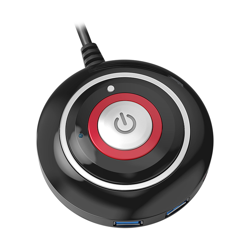 Zero-degree family computer desktop switch button internet cafe main unit power on restart key external external