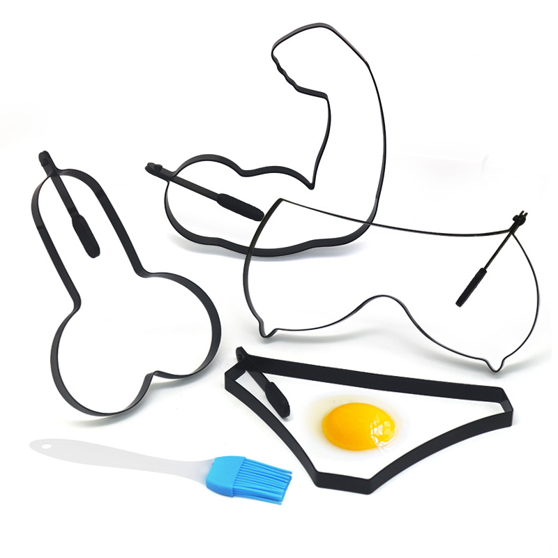 New non-stick omelet bachelor party funny omelet mold kitchen omelet gadget party props
