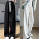 Autumn and Winter New Chenille Cream Pants Women's 2023 Corduroy High Waist Straight Drawstring Wide Leg Pants Dose Casual Pants